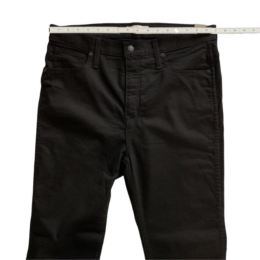 MADEWELL 10-Inch High Waist Black Skinny Jeans! - Picture 6 of 9